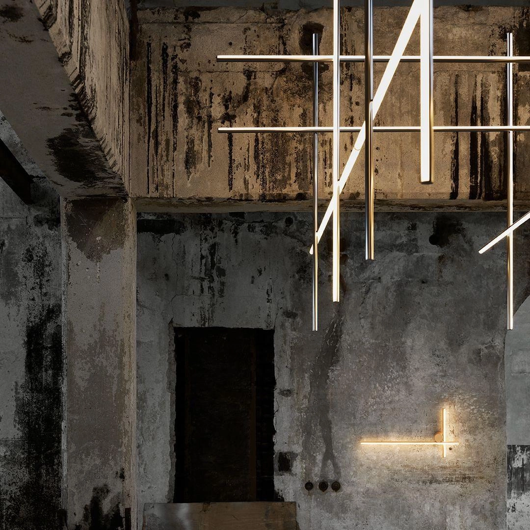Gridline Linear Chandelier