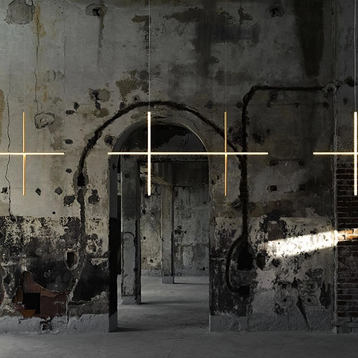Gridline Linear Chandelier