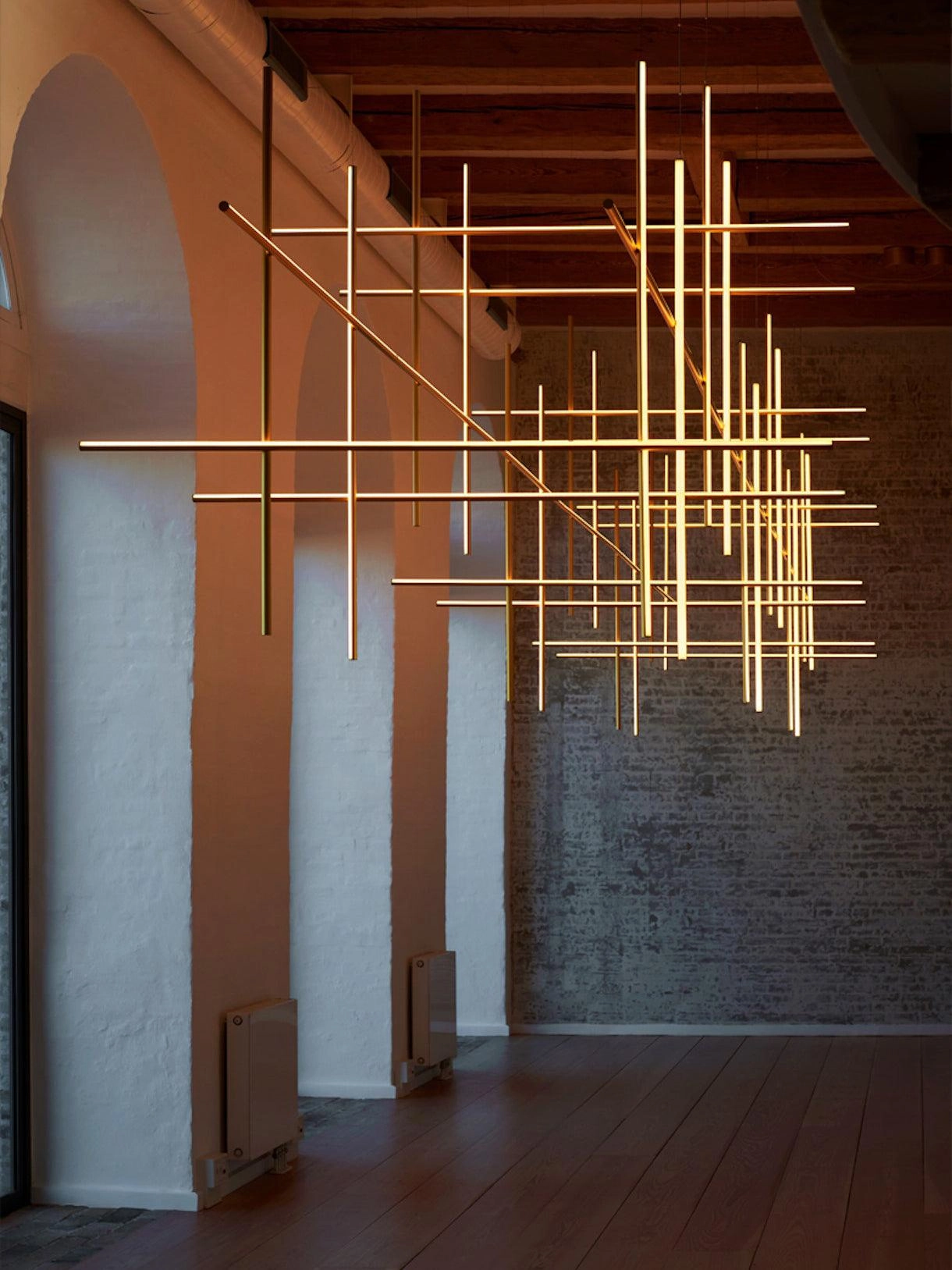 Gridline Linear Chandelier