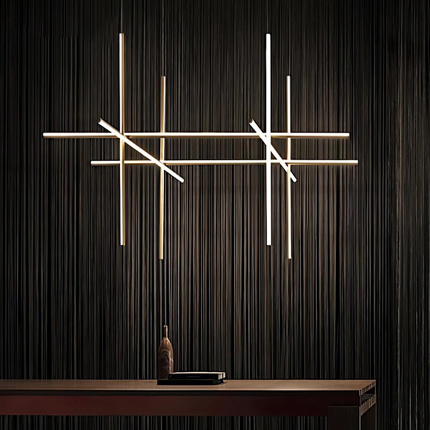 Gridline Linear Chandelier