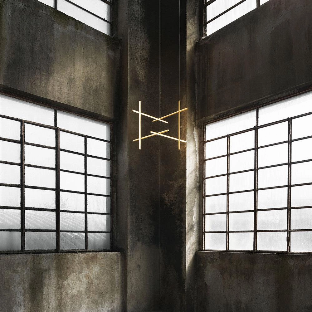 Gridline Linear Chandelier
