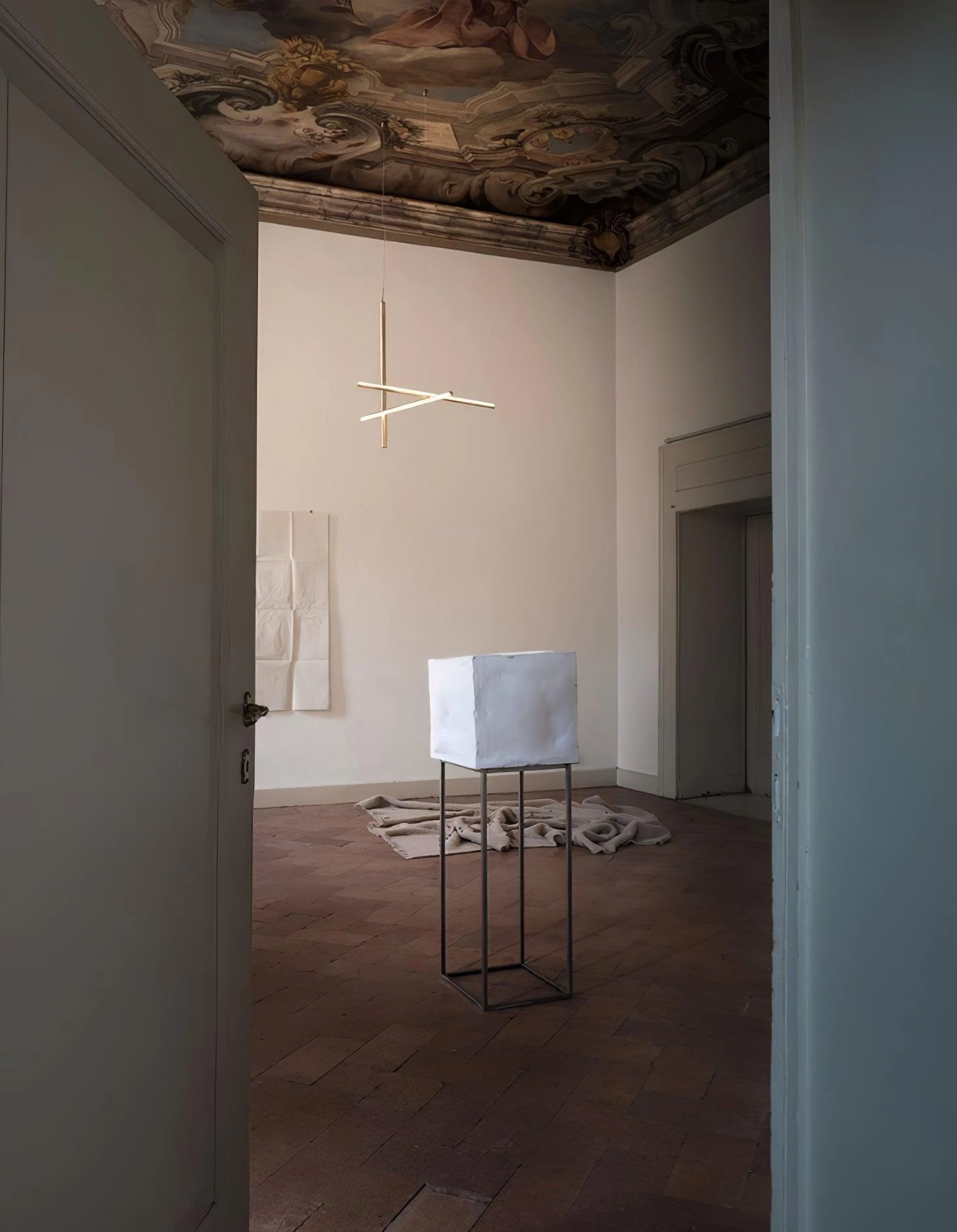 Gridline Linear Chandelier