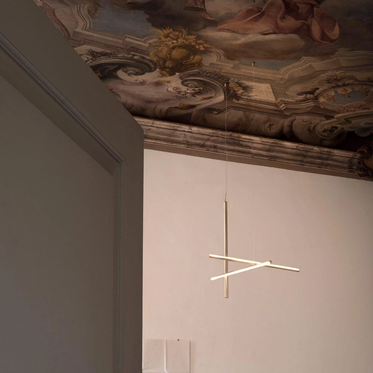 Gridline Linear Chandelier