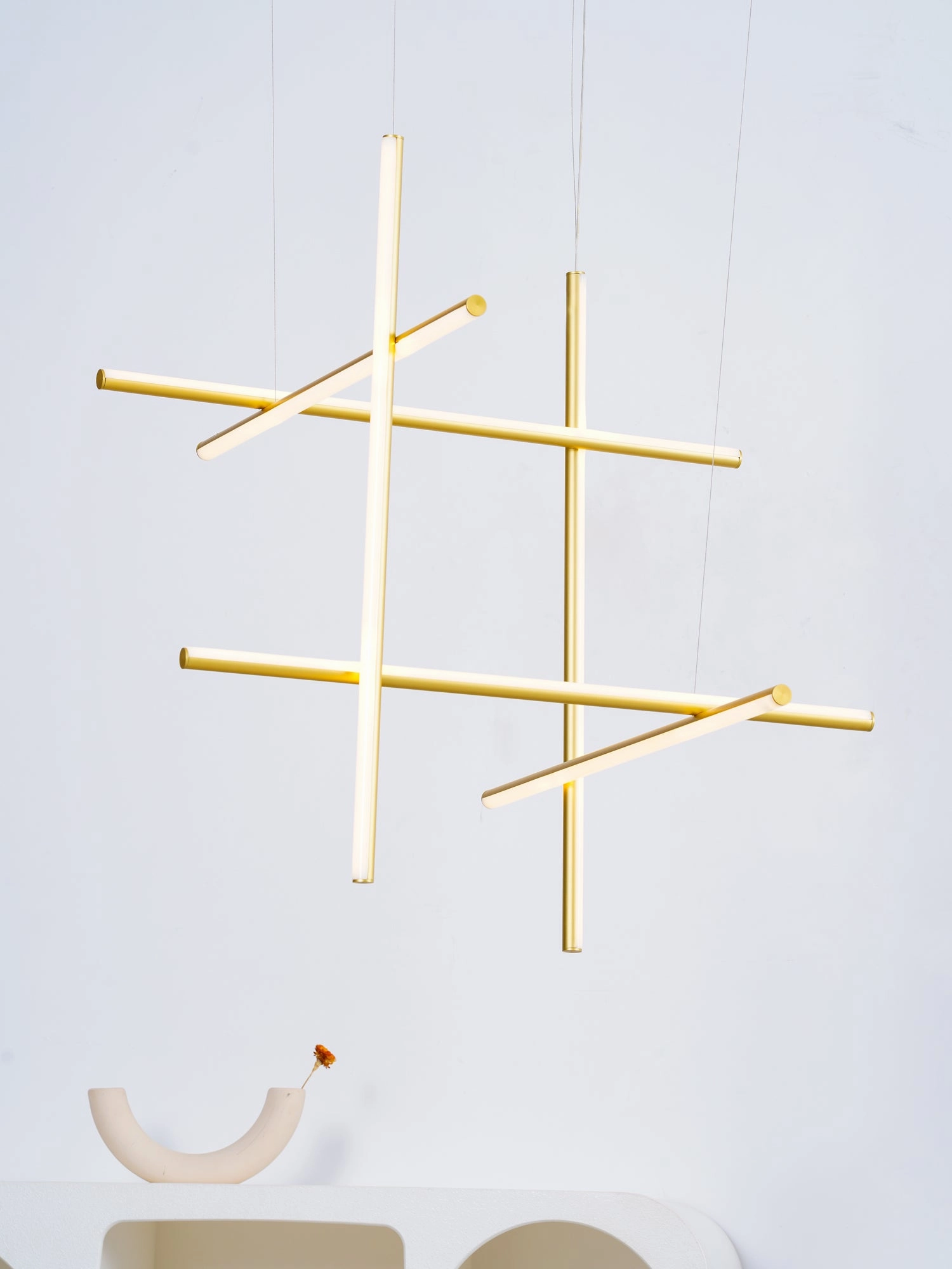 Gridline Linear Chandelier