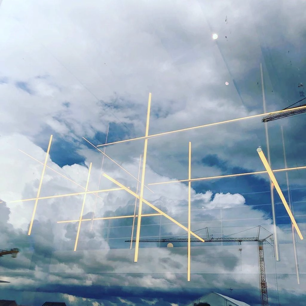 Gridline Linear Chandelier