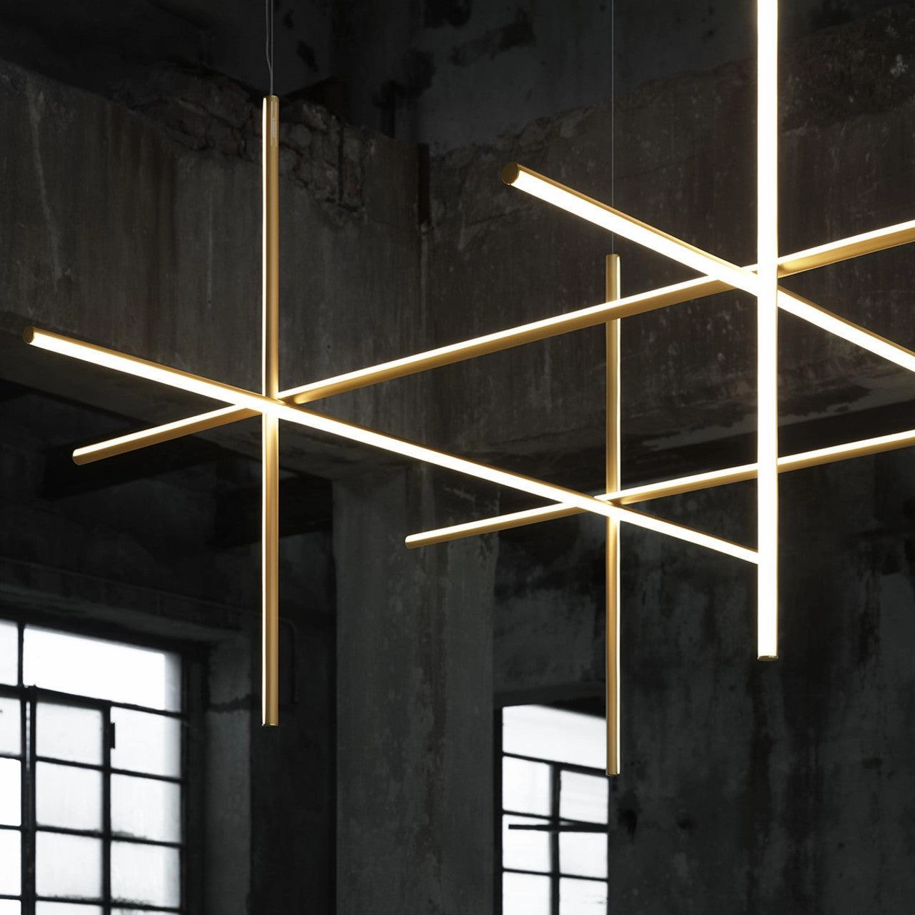 Gridline Linear Chandelier