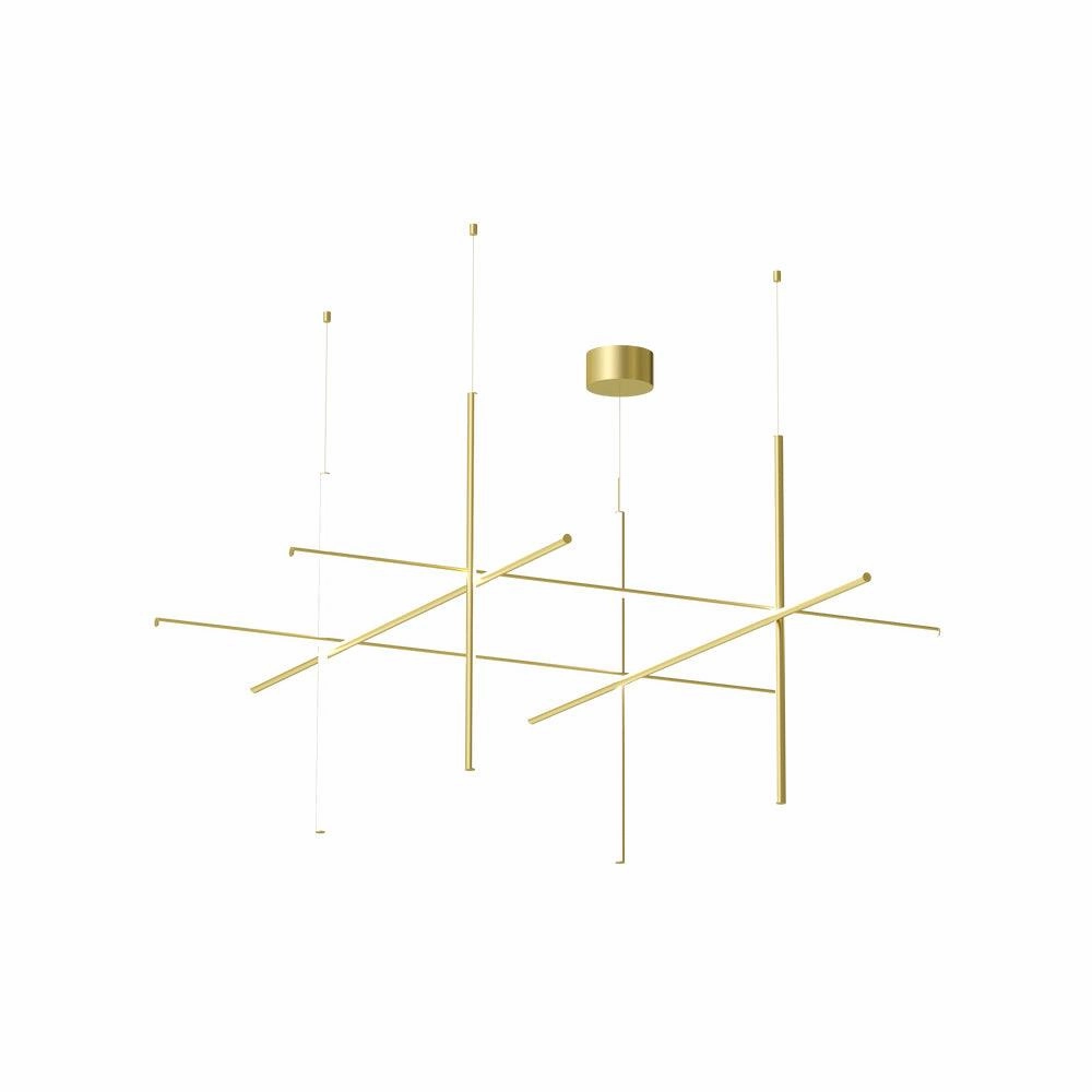 Gridline Linear Chandelier