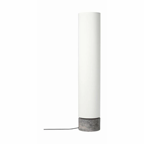 Gubi Unbound Floor Lamp H 120 Cm, White garden LED light