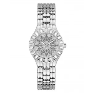 Guess Ladies Firework Silver Tone Watch GW0602L1