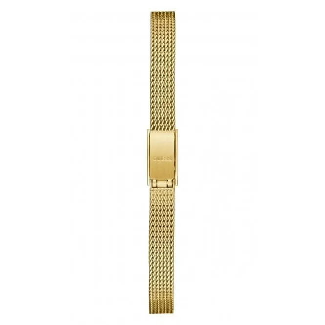 Guess Ladies Grace Stainless Steel Mesh Gold Tone Watch GW0400L2