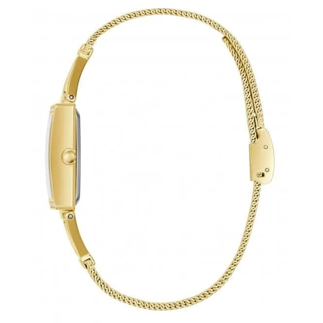 Guess Ladies Grace Stainless Steel Mesh Gold Tone Watch GW0400L2
