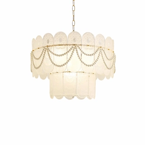 Gutierrez Chandelier flowerpot LED lamp