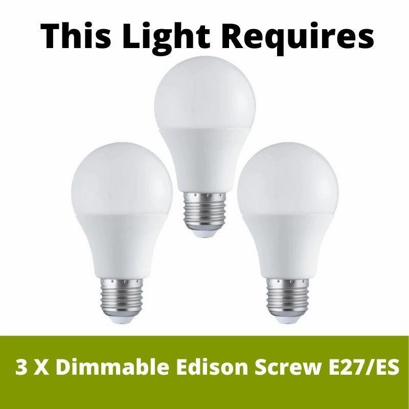 Hal Nickel 3 Light Adjustable Ceiling Pendant