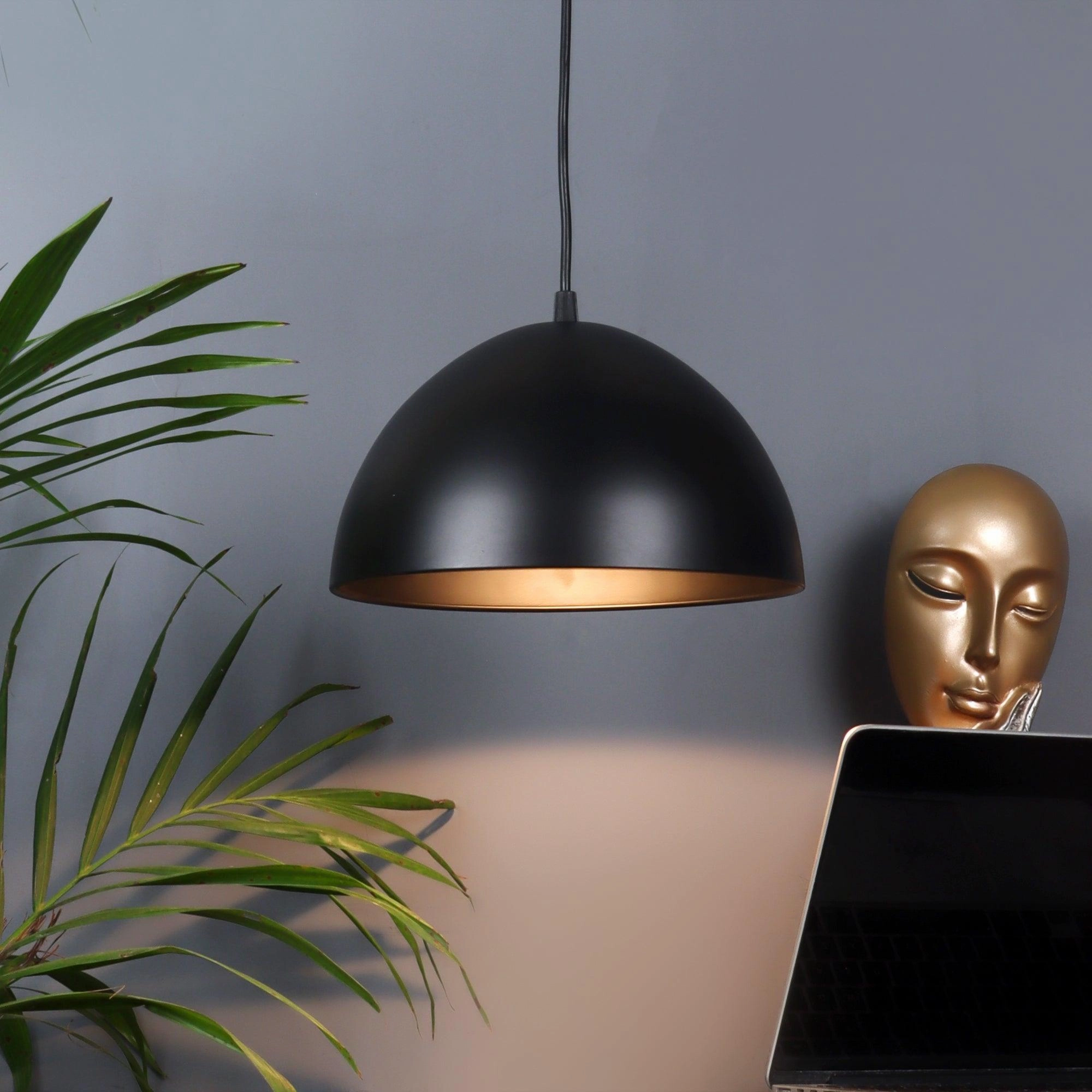Hallway Black Hanging Light by SS Lightings