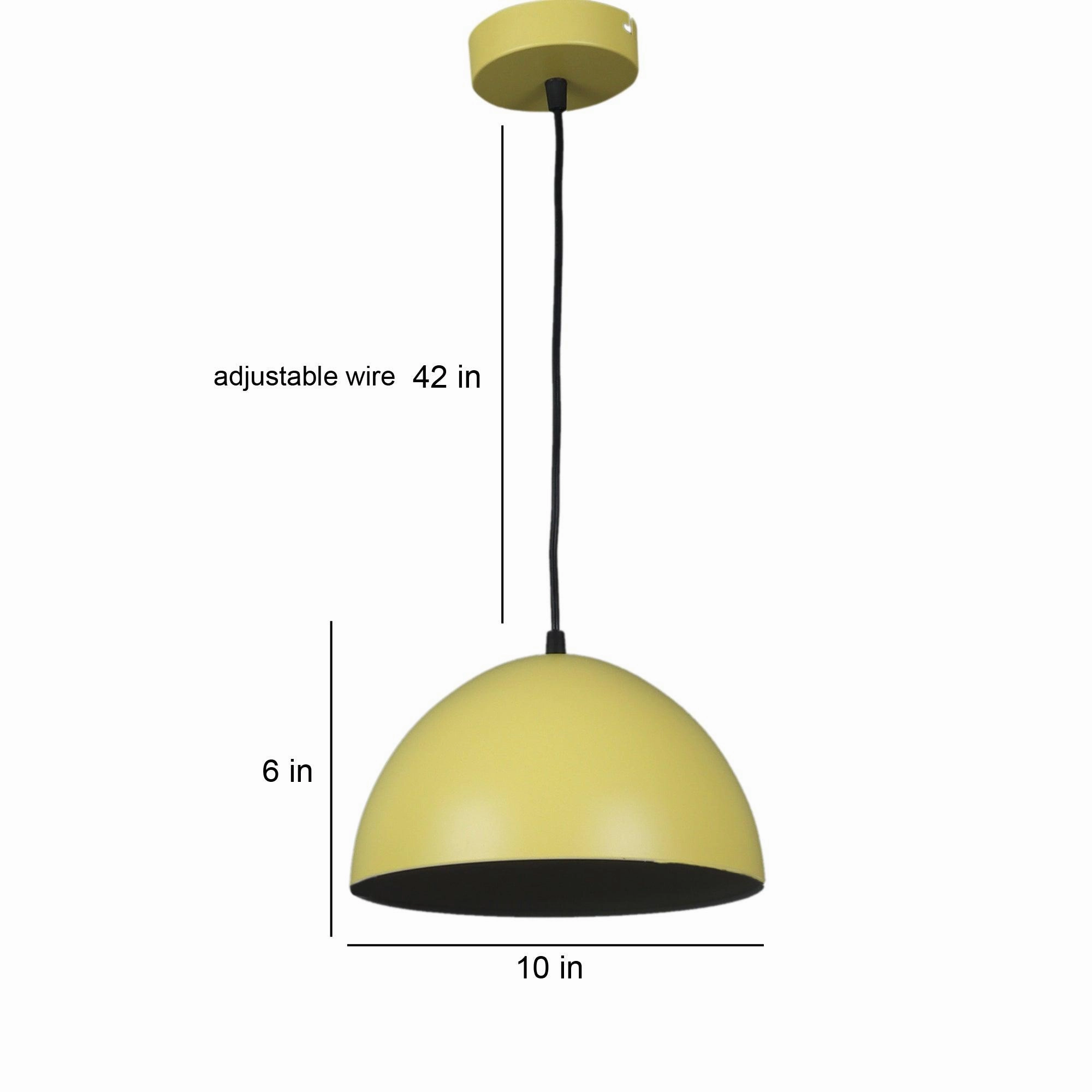 Hallway Yellow Hanging Light by SS Lightings
