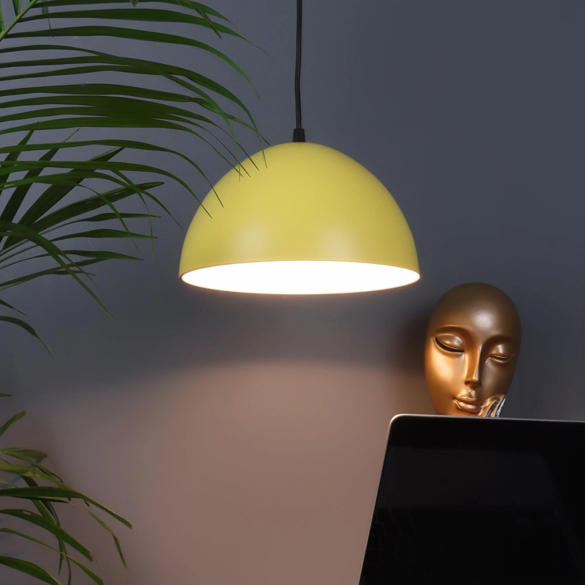 Hallway Yellow Hanging Light by SS Lightings
