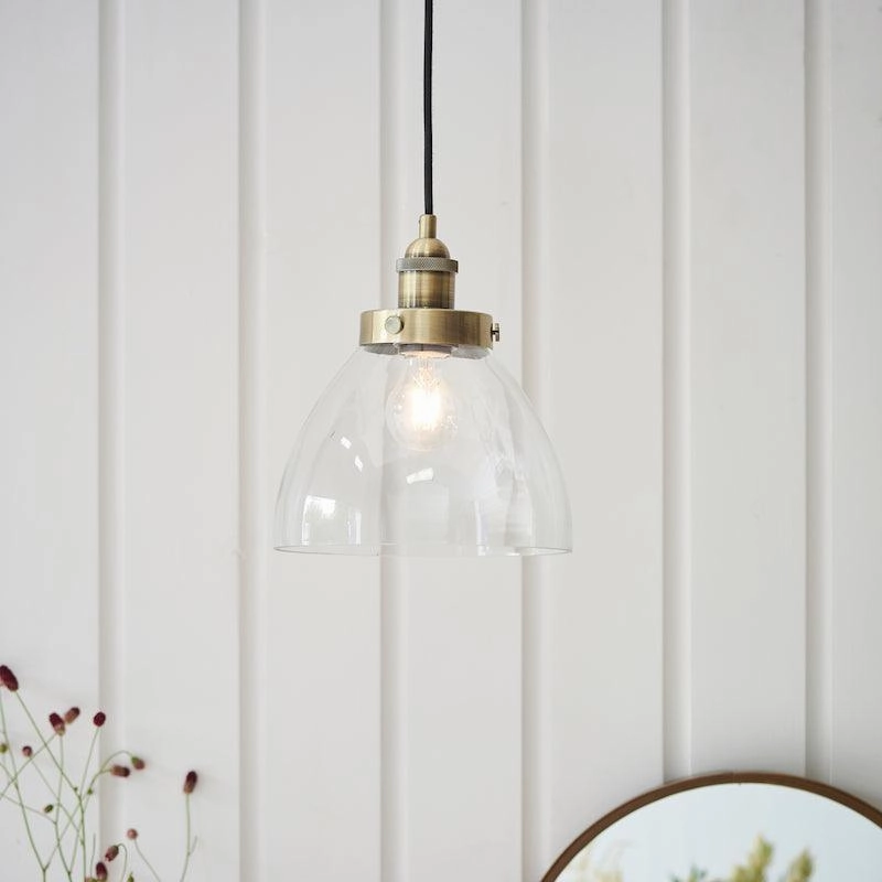 Hansen Brass Pendant Ceiling Light simple ceiling design light