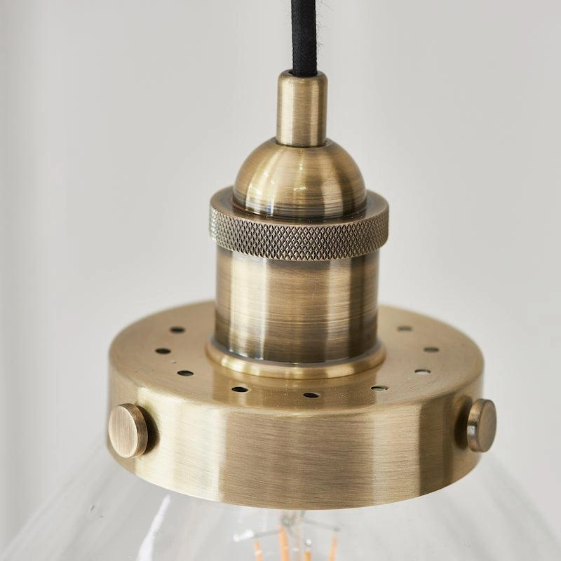 Hansen Brass Pendant Ceiling Light