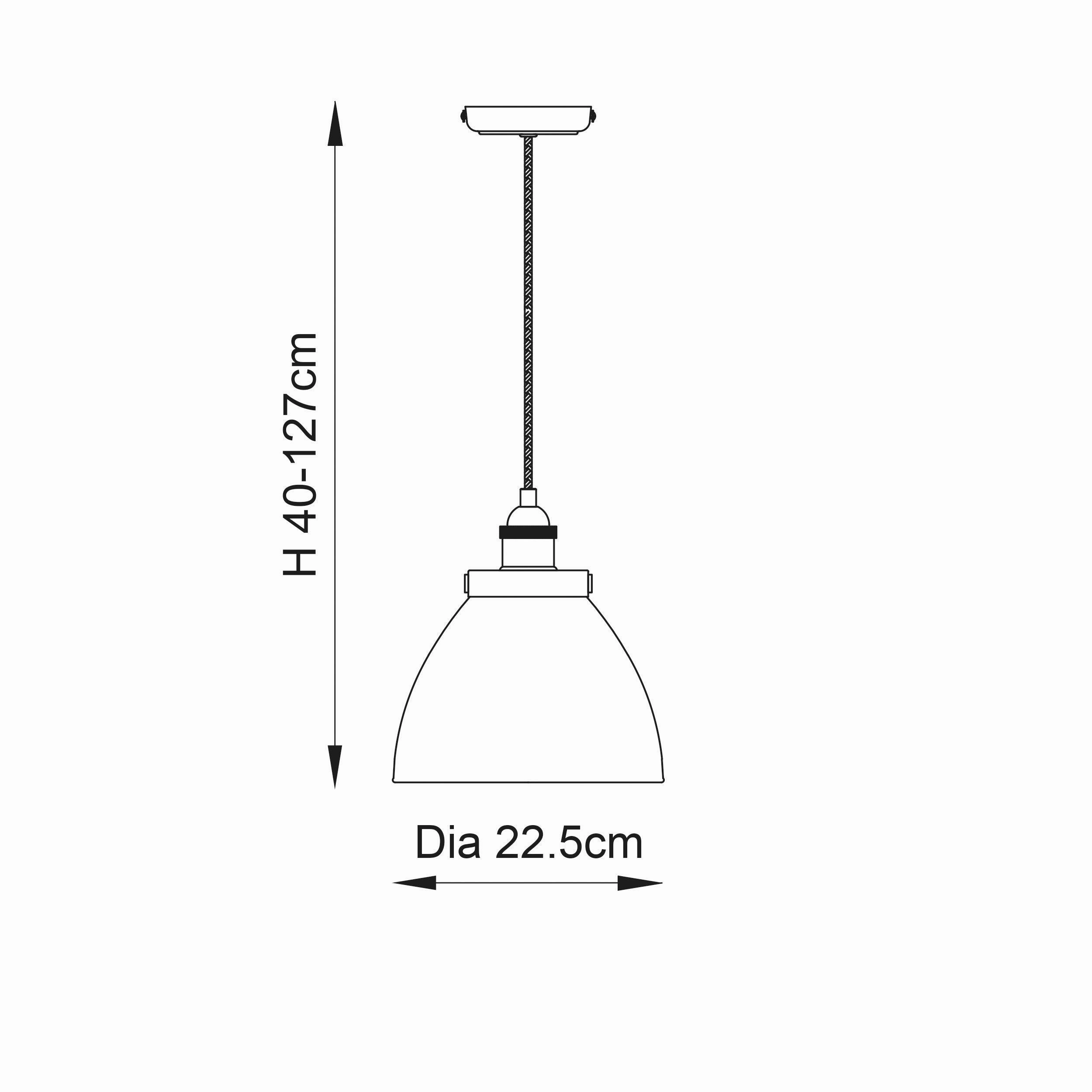 Hansen Brass Pendant Ceiling Light