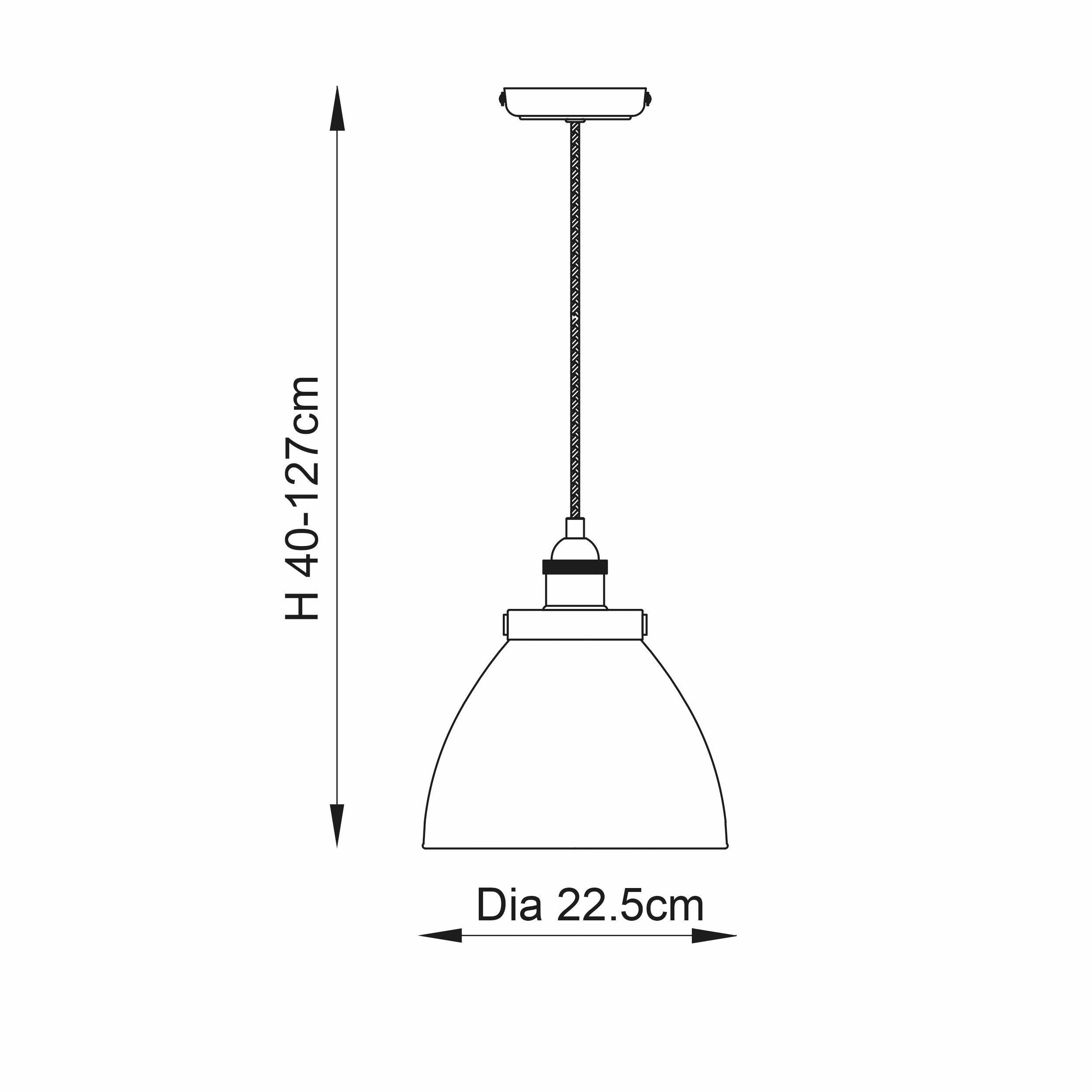 Hansen Brushed Silver Pendant Light