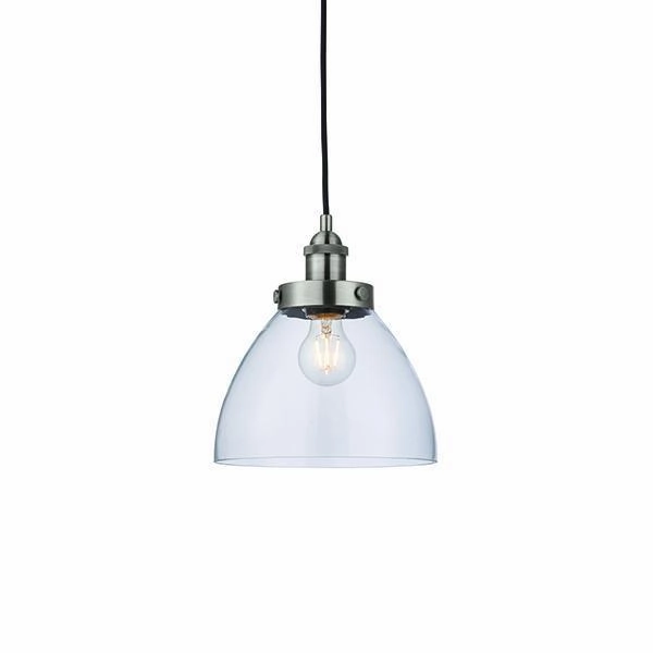 Hansen Brushed Silver Pendant Light