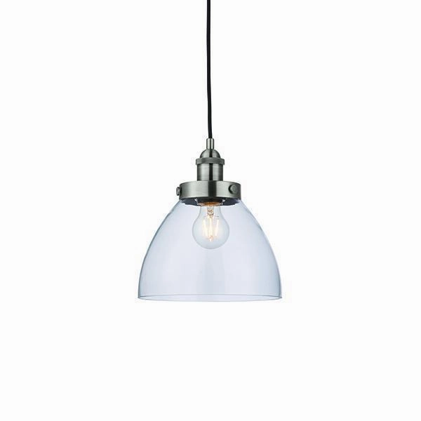 Hansen Brushed Silver Pendant Light