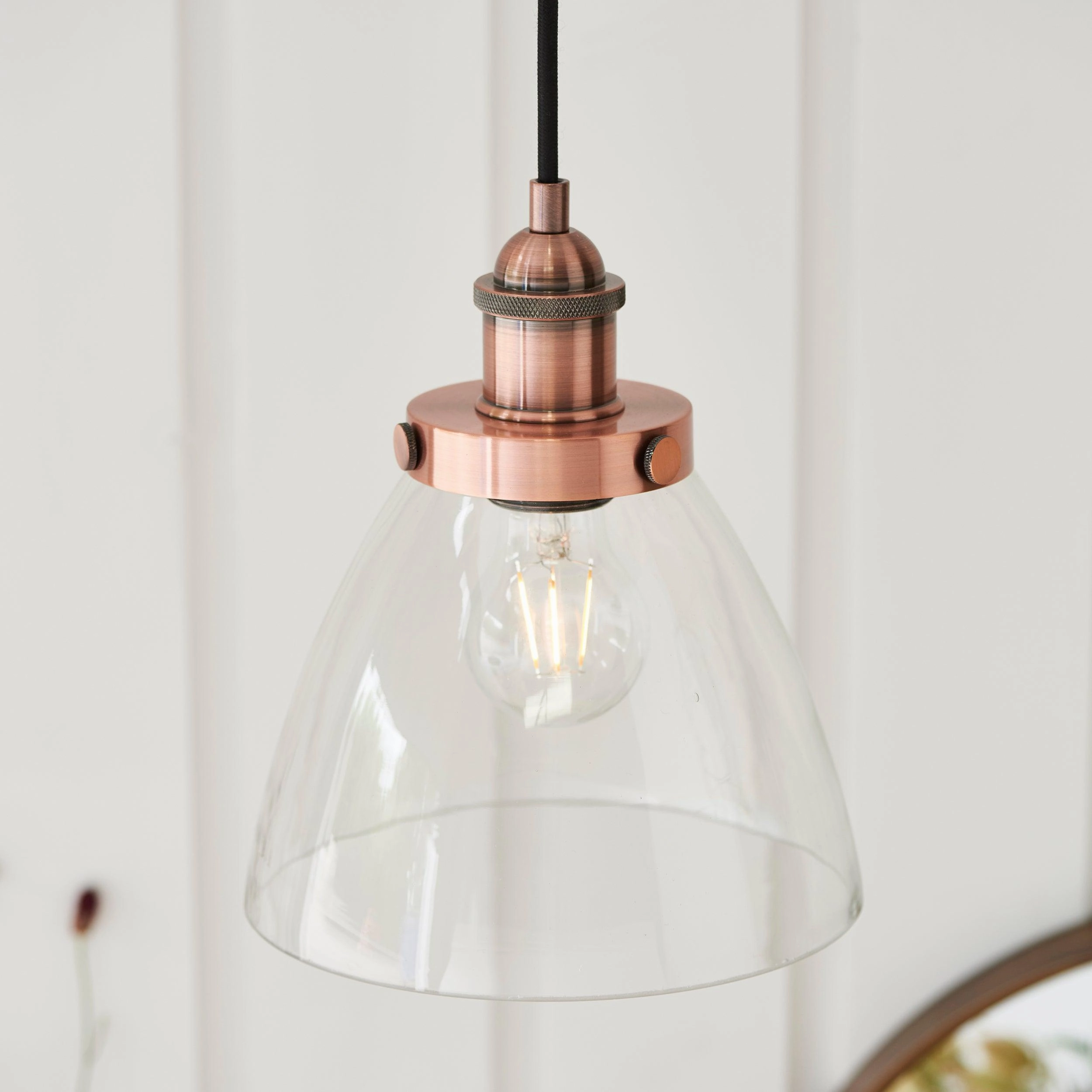 Hansen Copper Kitchen Pendant Light