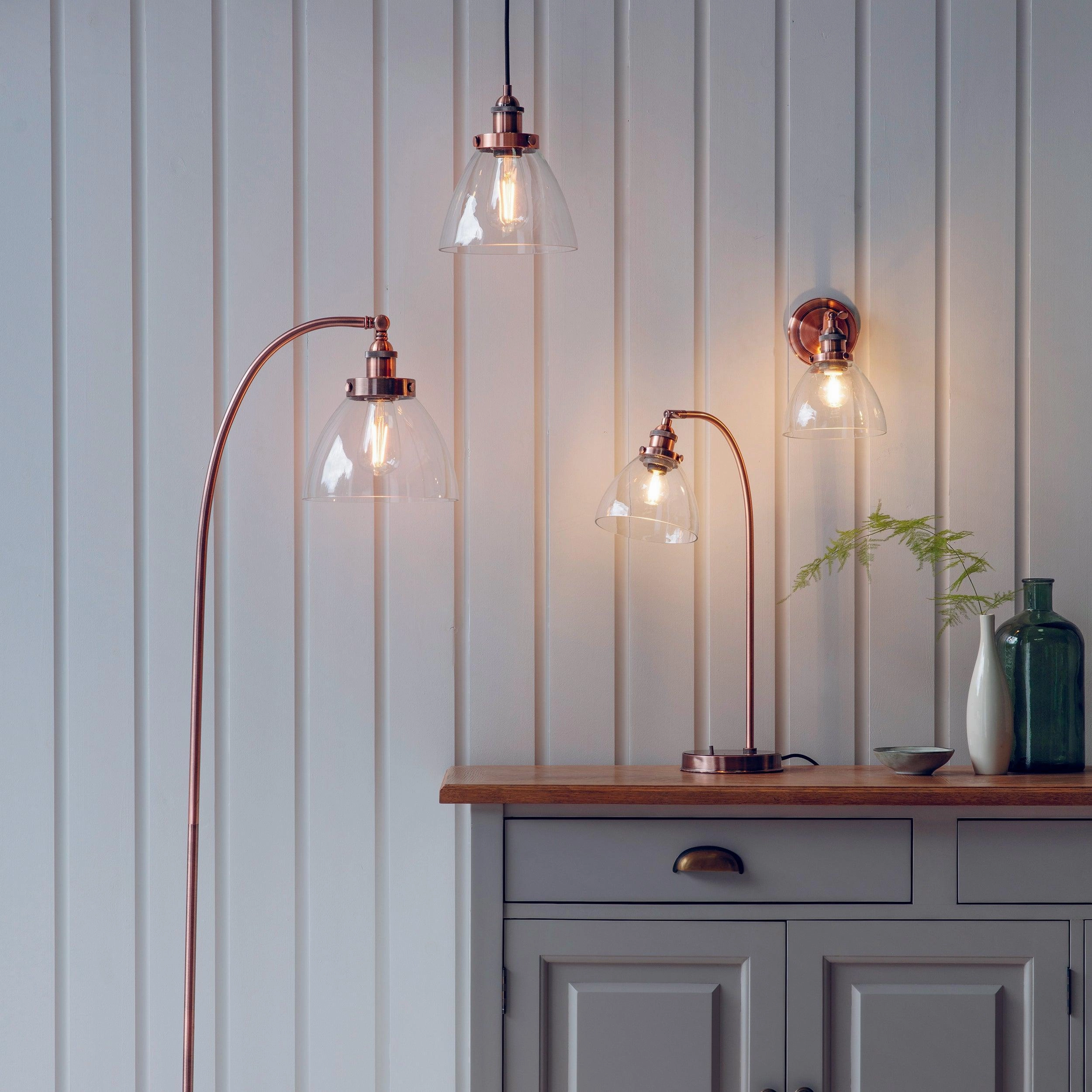 Hansen Copper Kitchen Pendant Light