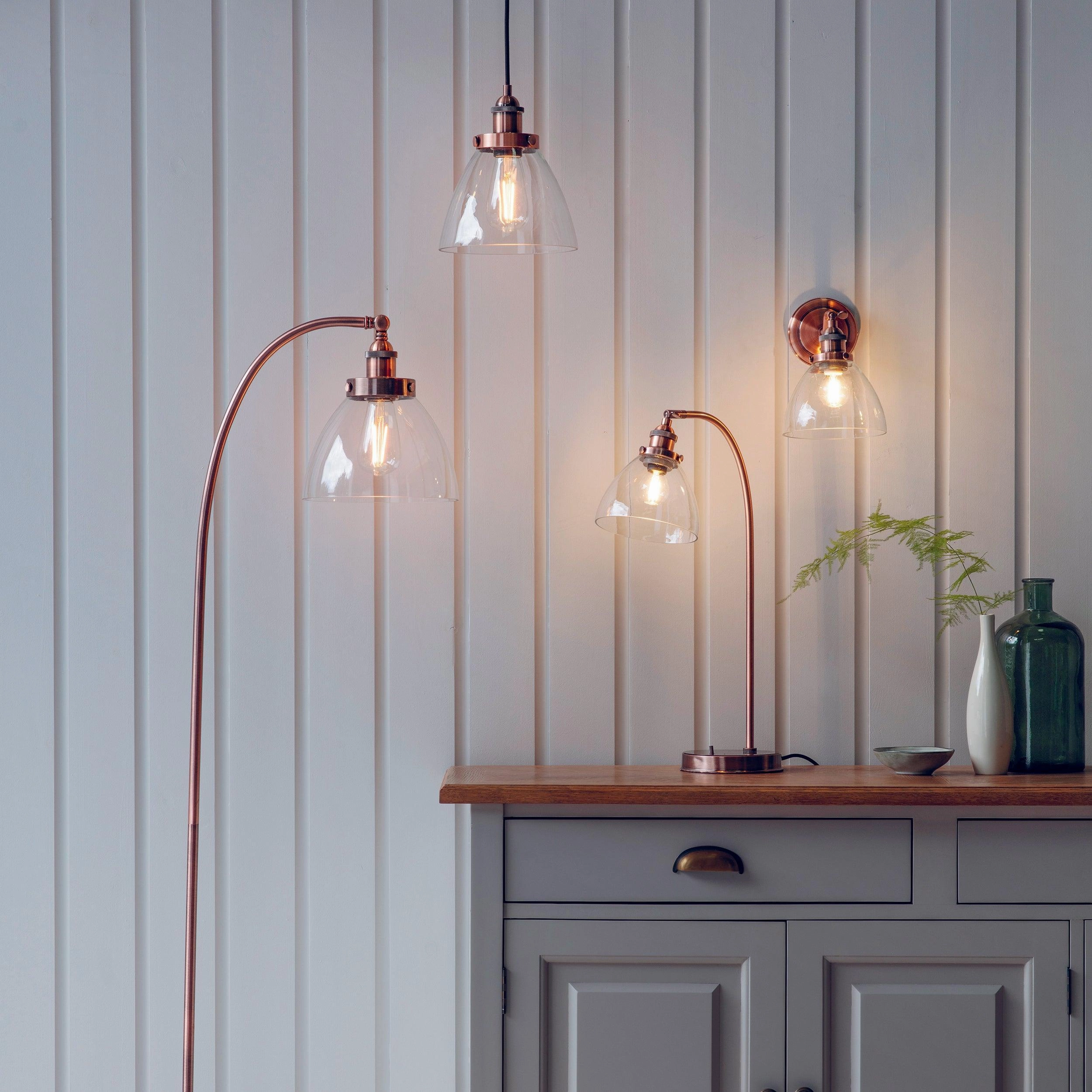 Hansen Copper Kitchen Pendant Light