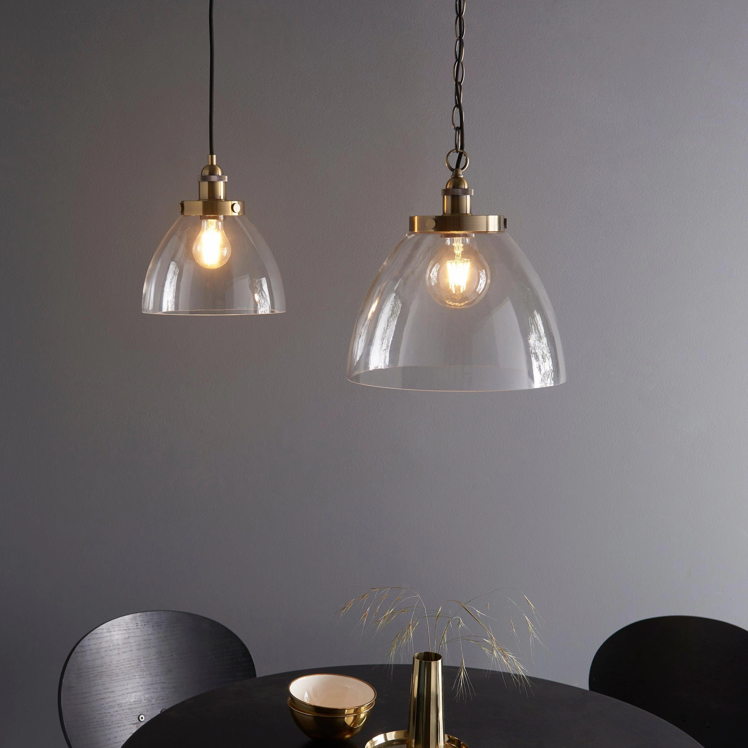 Hansen Grand Brass Pendant Ceiling Light