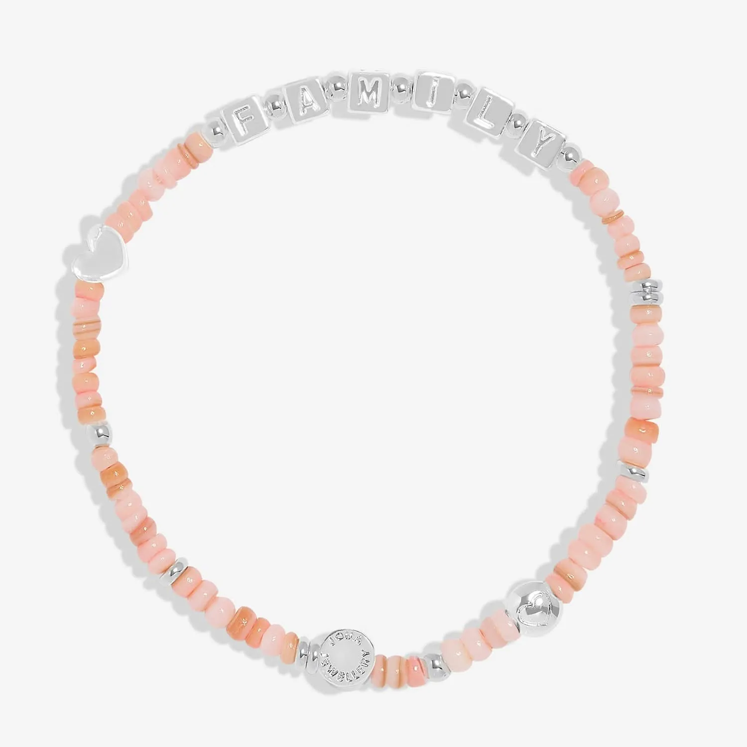 Happy Little Moments Family Silver Plated Bracelet 7524 Joma Jewellery