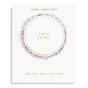 Happy Little Moments Free Spirit Silver Plated Bracelet 7525 Joma Jewellery