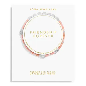 Happy Little Moments Friendship Forever Silver Plated Bracelet 7533 Joma Jewellery