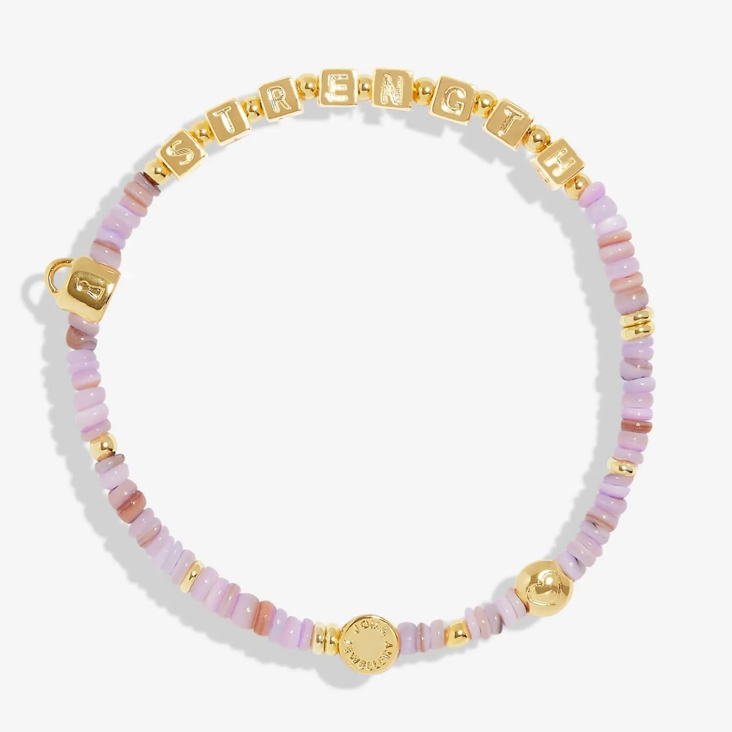 Happy Little Moments Strength Gold Plated Bracelet 7528 Joma Jewellery