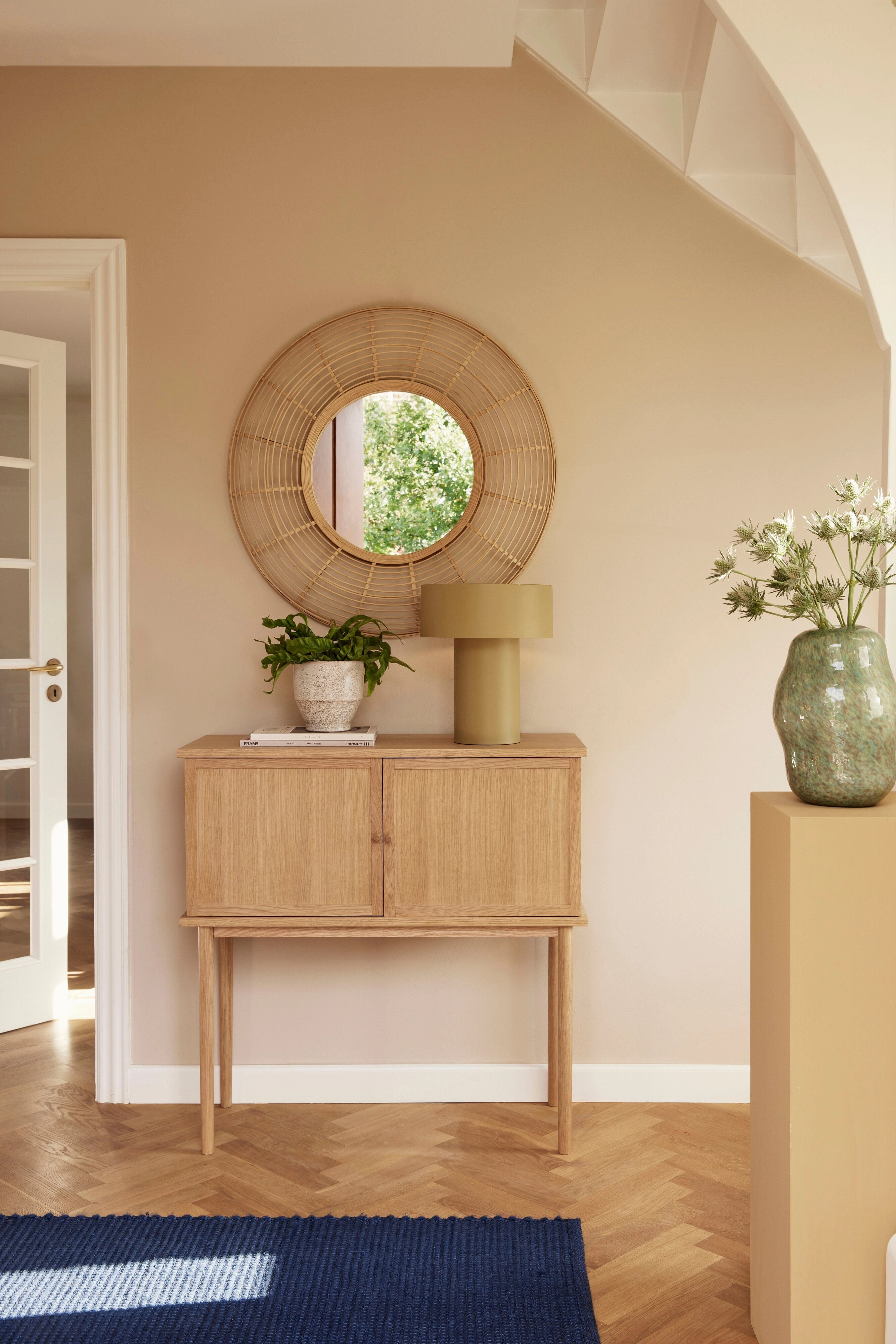 Hbsch Aki Table Lamp Khaki