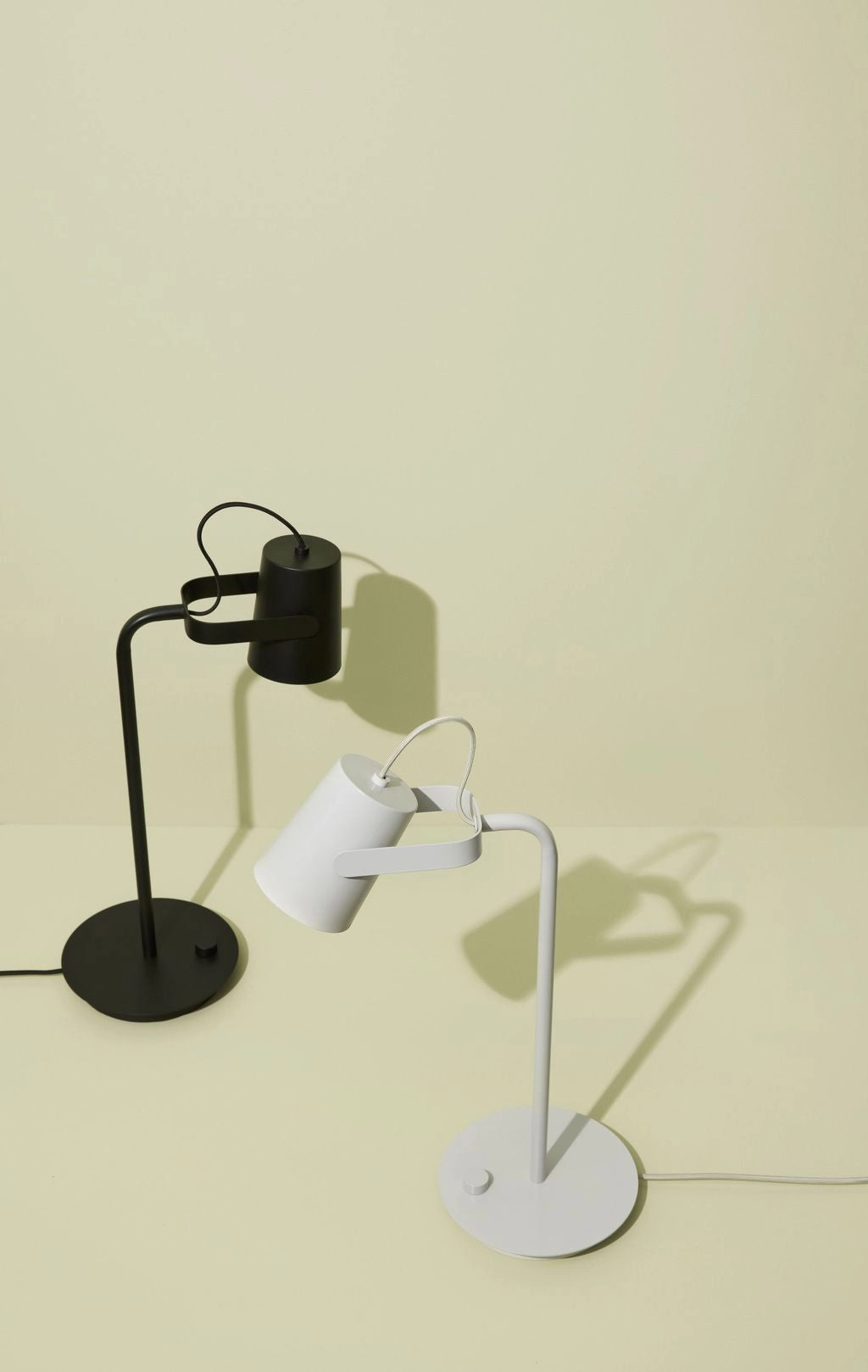Hbsch Ardent Table Lamp, Light Grey