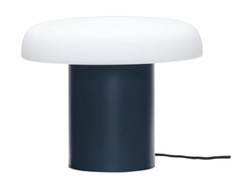 Hbsch Ateliers Table Lamp, Dark Blue designer outdoor lamp