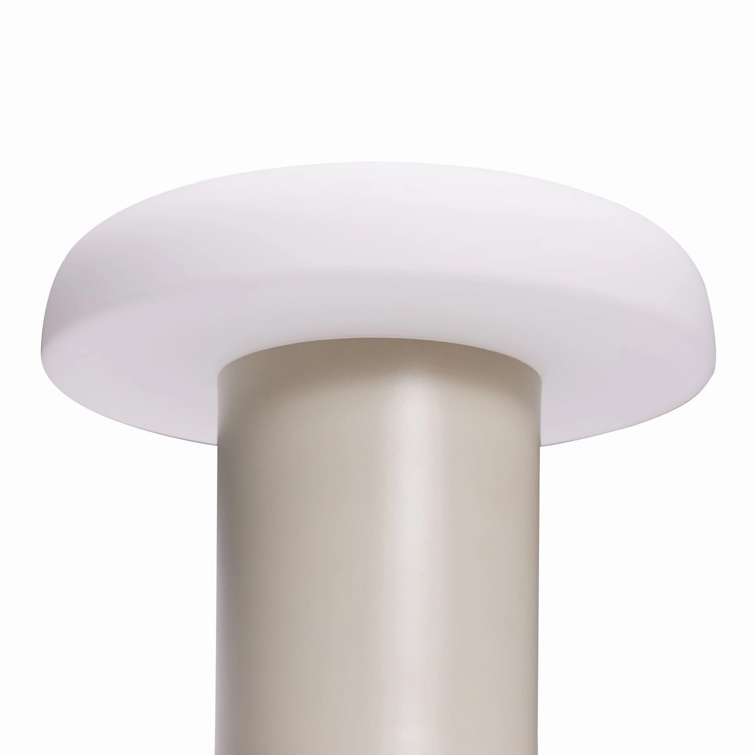 Hbsch Ateliers Table Lamp, Sand/White