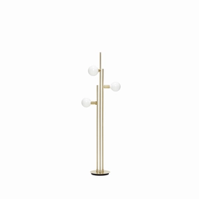 Hbsch Balance Floor Lamp Brass garden LED light