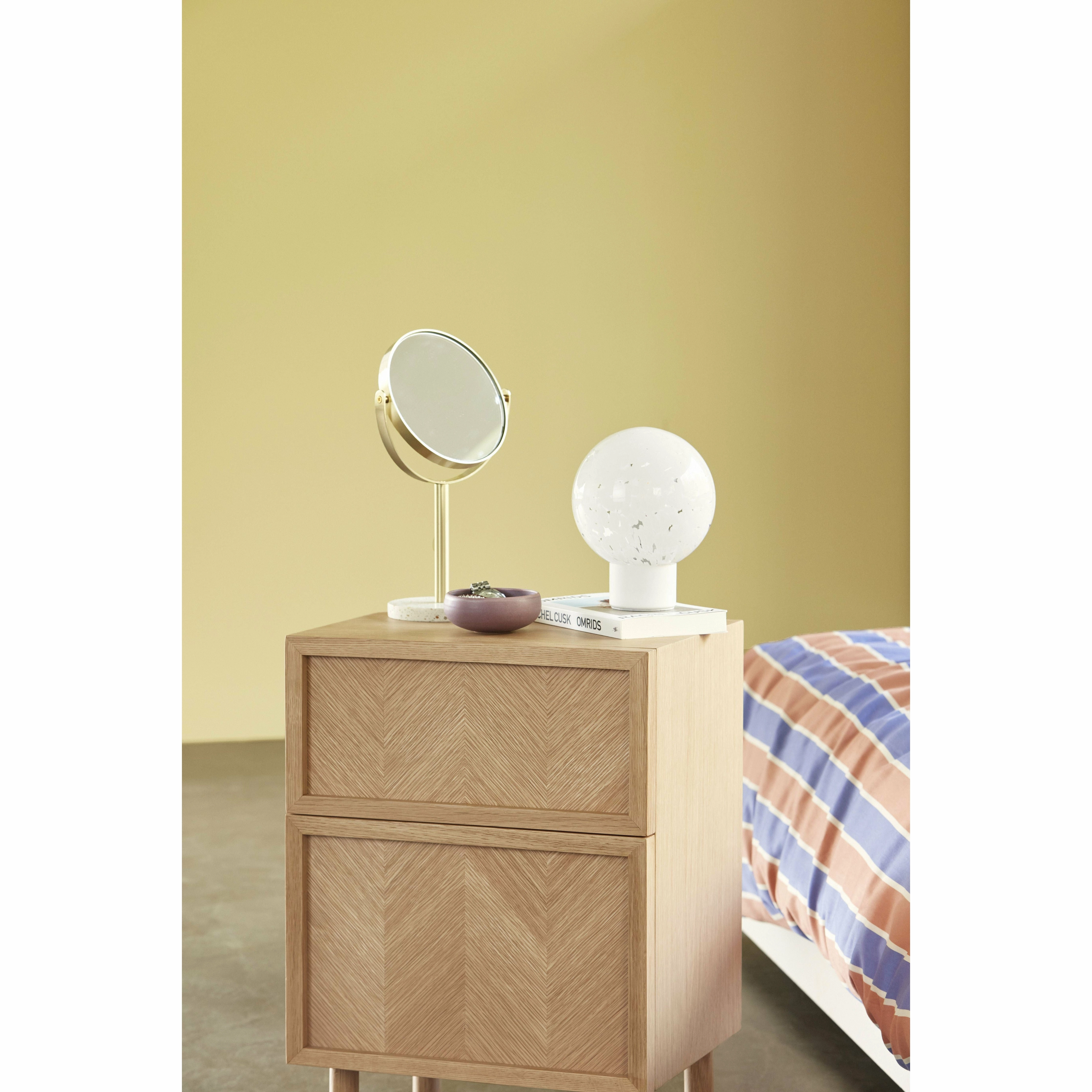 Hbsch Cloud Table Lamp Glass/Metal White