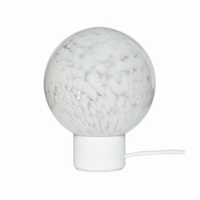 Hbsch Cloud Table Lamp Glass/Metal White designer outdoor lamp