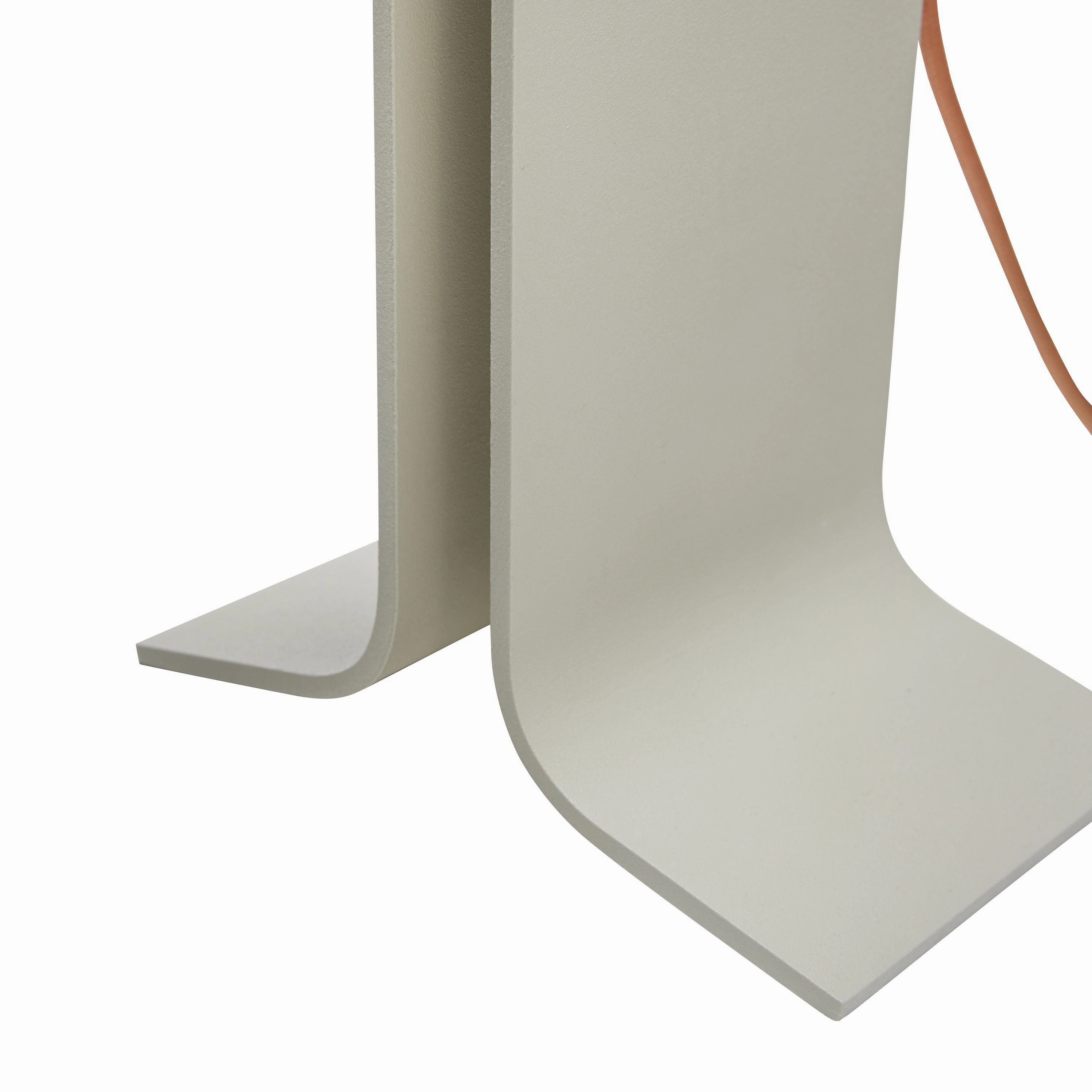 Hbsch Crea Table Lamp, Sand/Orange