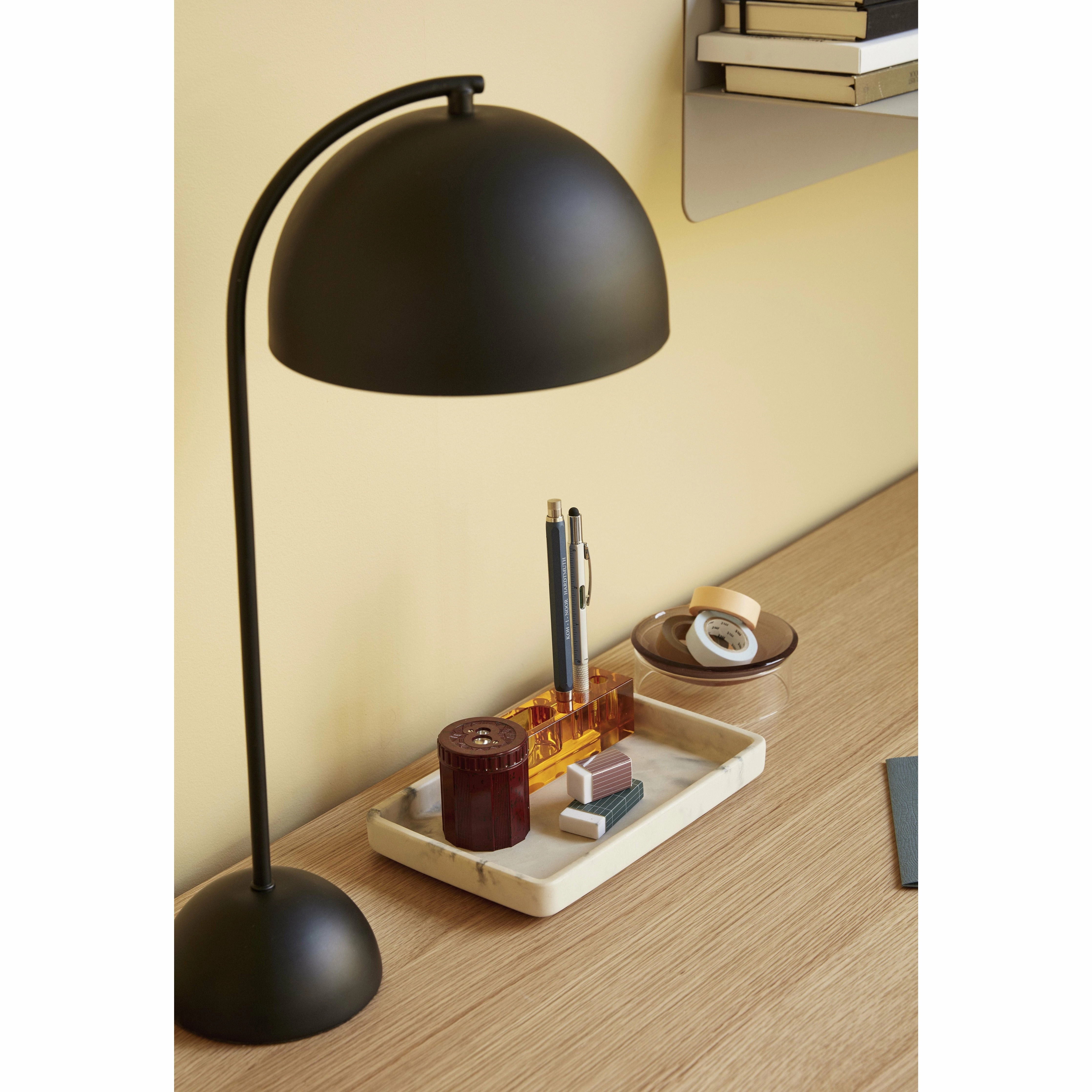 Hbsch Form Table Lamp, Black