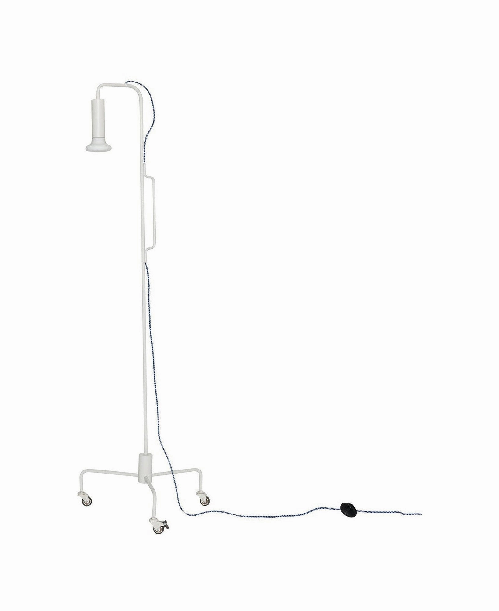 Hbsch Iso Floor Lamp, Light Grey garden LED light