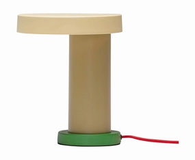 Hbsch Magic Table Lamp, Green/Olive designer outdoor lamp