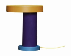 Hbsch Magic Table Lamp, Purple/Yellow designer outdoor lamp