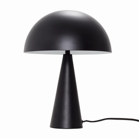 Hbsch Mush Table Lamp Mini, Black designer outdoor lamp