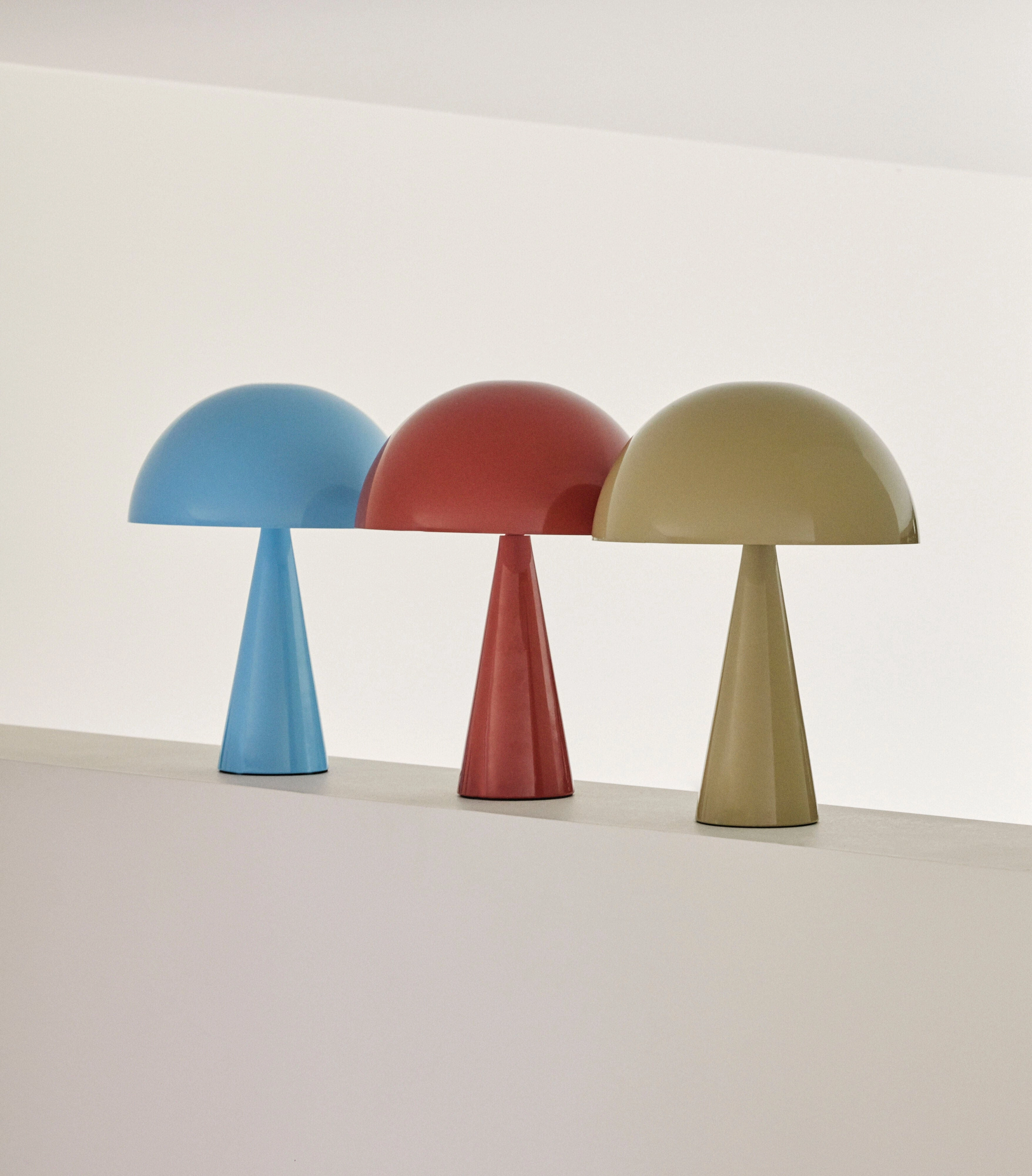 Hbsch Mush Table Lamp Mini, Red