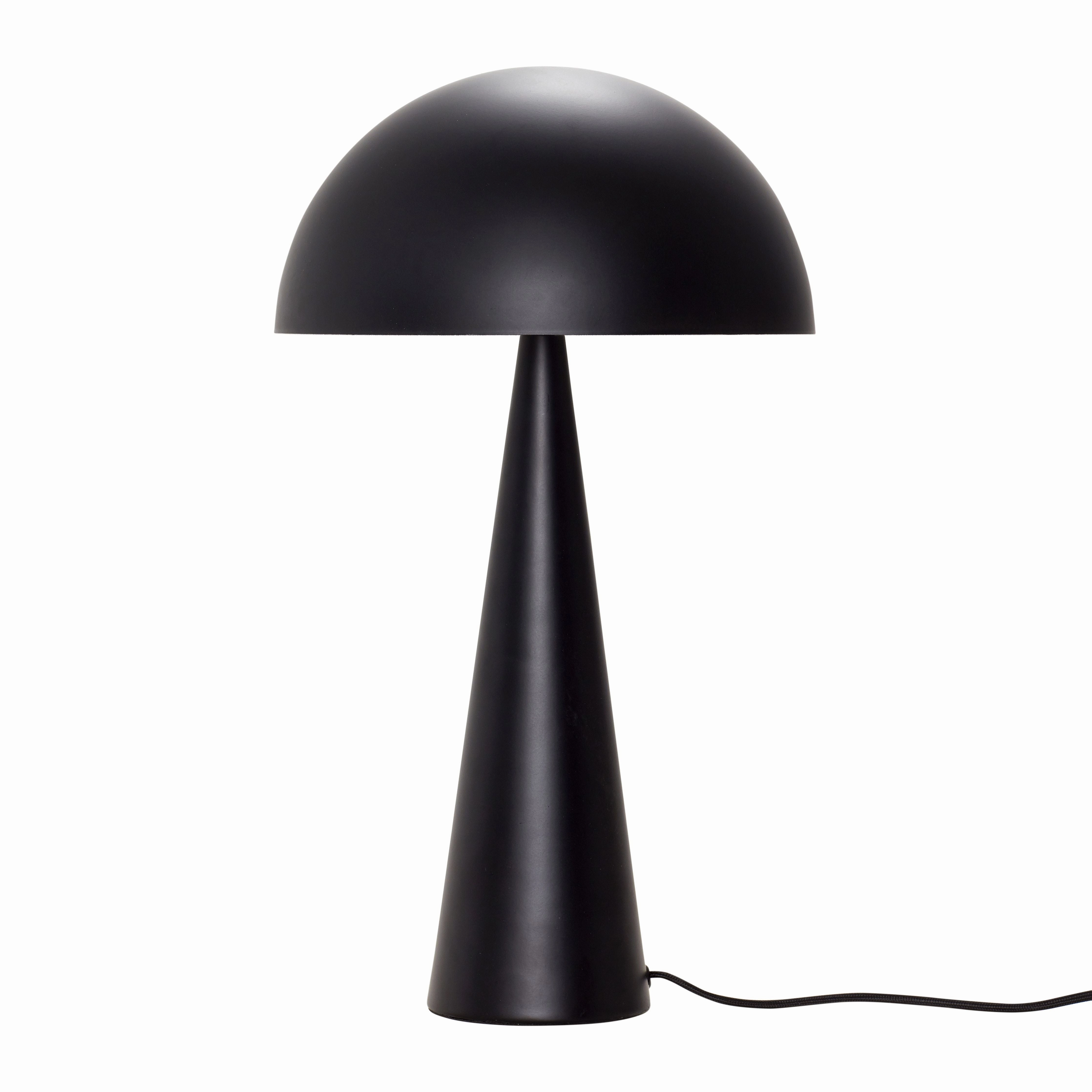 Hbsch Mush Table Lamp Tall, Black designer outdoor lamp