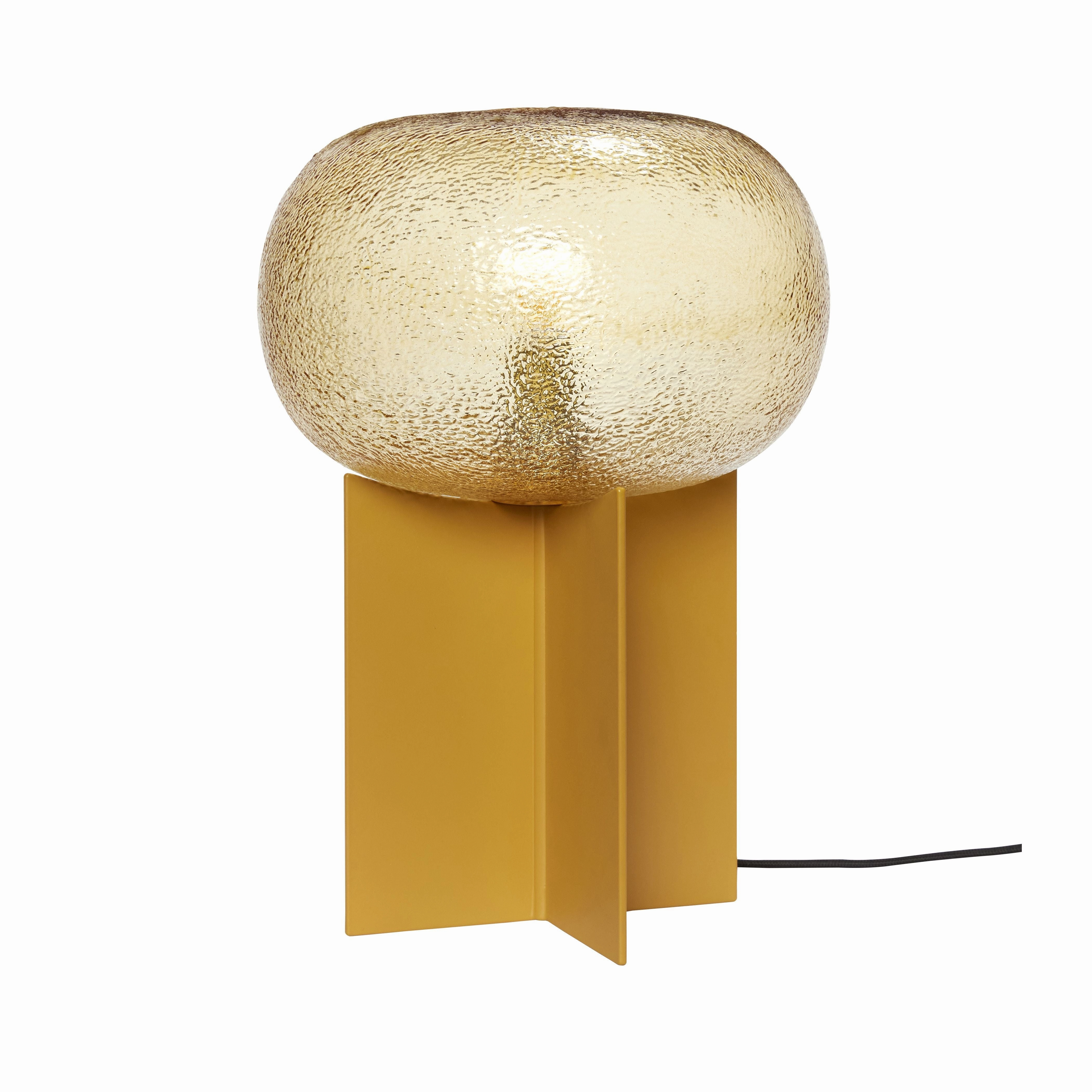 Hbsch Podium Table Lamp Glass Amber designer outdoor lamp
